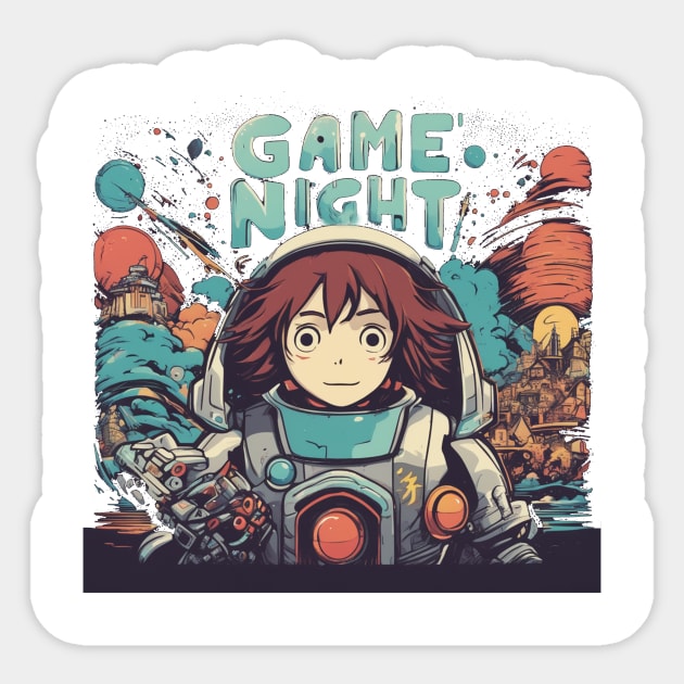 Game Night Sticker by PlushFutura